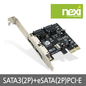 NEXI SATA카드/PCI-E/eSATA/2port NX316