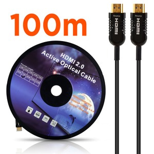 NEXT-2100HAOC AOC 하이브리드 광 HDMI 케이블 100M