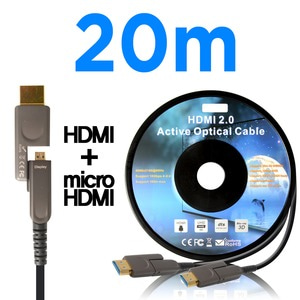 NEXT 3020HAOC-M HDMI2.0 AOC 하이브리드 광케이블 20M