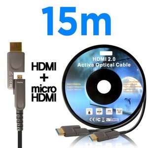 NEXT-3015HAOC-M HDMI 2.0 AOC 하이브리드 광케이블 15M