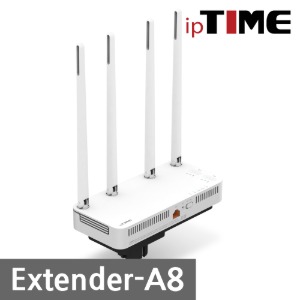 IPTIME EXTENDER-A8 와이파이 증폭기 무선 거리확장기 AP