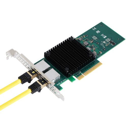 서버 랜카드 RJ45 PCI-Express DUAL PORT 10G 인텔 듀얼포트 NX1366