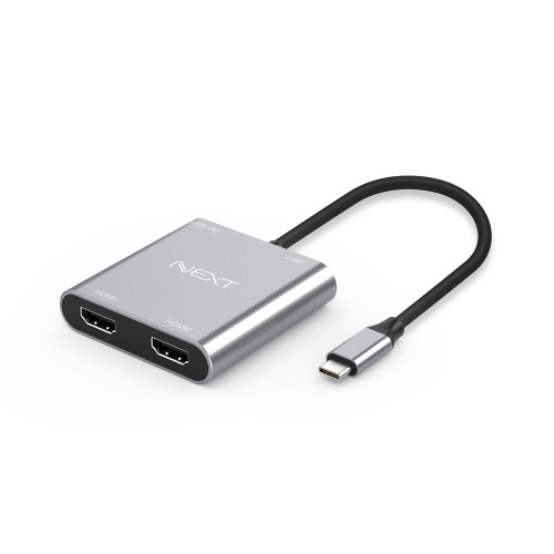 NEXT-2251TCH  USB3.1 C타입 to Dual HDMI 케이블 젠더